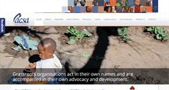 Desktop Screenshot of pacsa.org.za